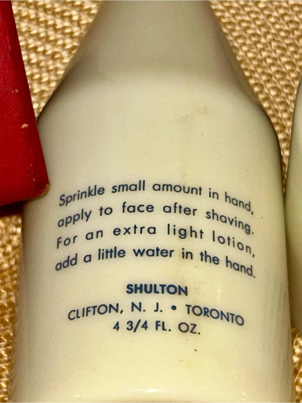Old Spice Vintage #380 SHULTON Ship Bottle Aftershave Lotion Cologne For Men Set
